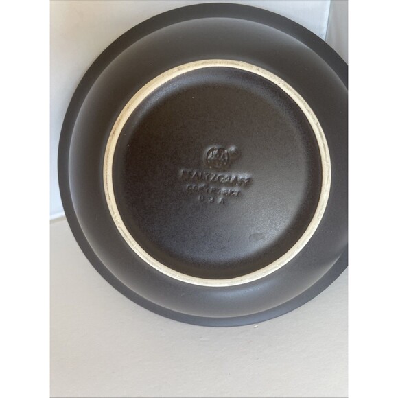Pfaltzgraff Midnight Sun Matte Black 8 inch Round Serving Vegetable Bowl - Picture 3 of 3